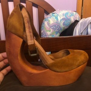 Jeffery Campbell  “Rockette” Wedge Heels